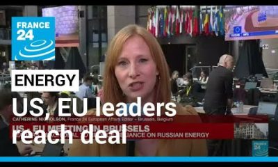 US, EU leaders reach deal to reduce reliance on Russian energy • FRANCE 24 English