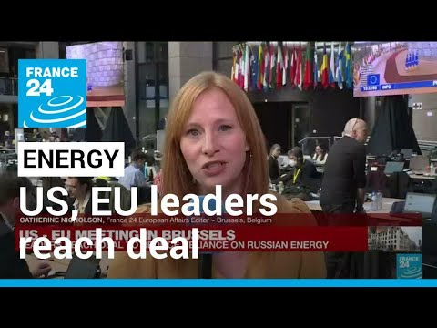 US, EU leaders reach deal to reduce reliance on Russian energy • FRANCE 24 English