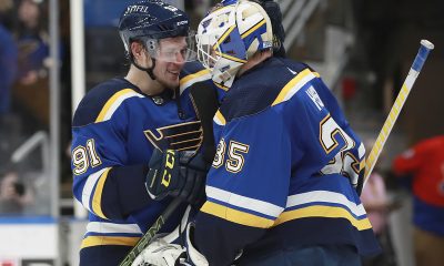 Vincent Tarasenko’s three-point game powers Blues past Canucks