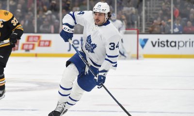 Auston Matthews scores league-leading 49th, Leafs beat Bruins