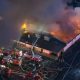 Fire engulfs Philadelphia-area bowling alley, collapses roof as firefighters battle blaze