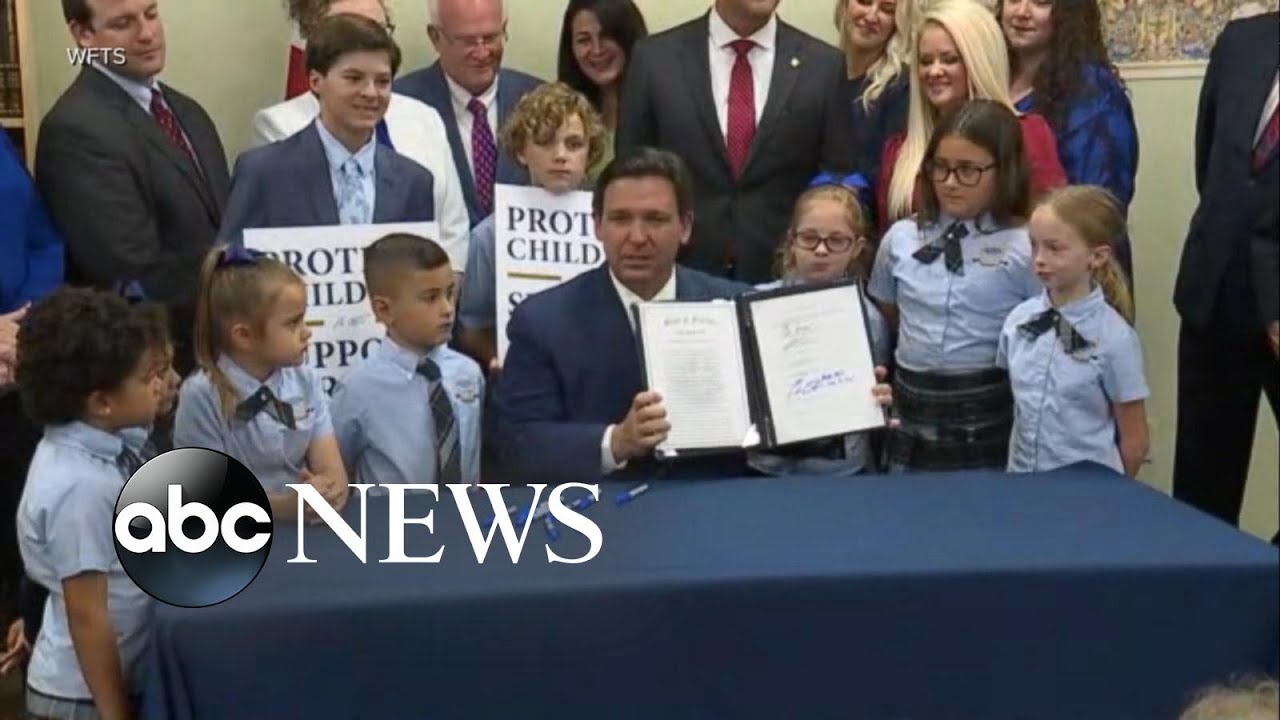 'Don’t Say Gay' Bill signed in Florida I ABCNL