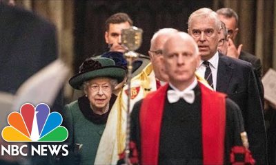 Queen Elizabeth II Accompanied By Prince Andrew At Memorial For Prince Philip