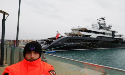 Spain seizes another Russian yacht believed to belong to an oligarch.