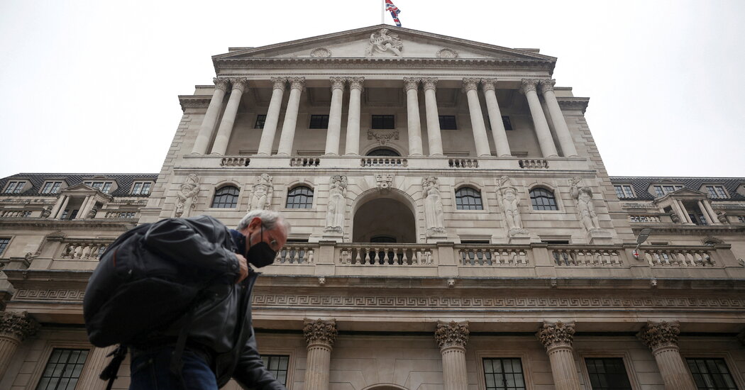 The Bank of England raises rates again in a bid to corral inflation.