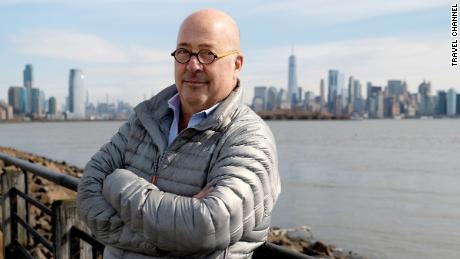 To a sobriety sherpa from your friend Andrew Zimmern