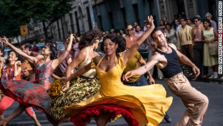 Ariana DeBose as Anita and David Alvarez as Bernardo in &quot;West Side Story.&quot;