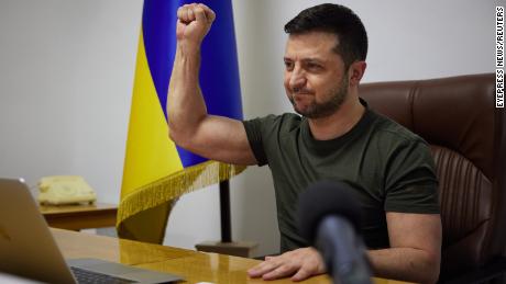 Zelensky is not Churchill. He&#39;s a more unlikely hero.