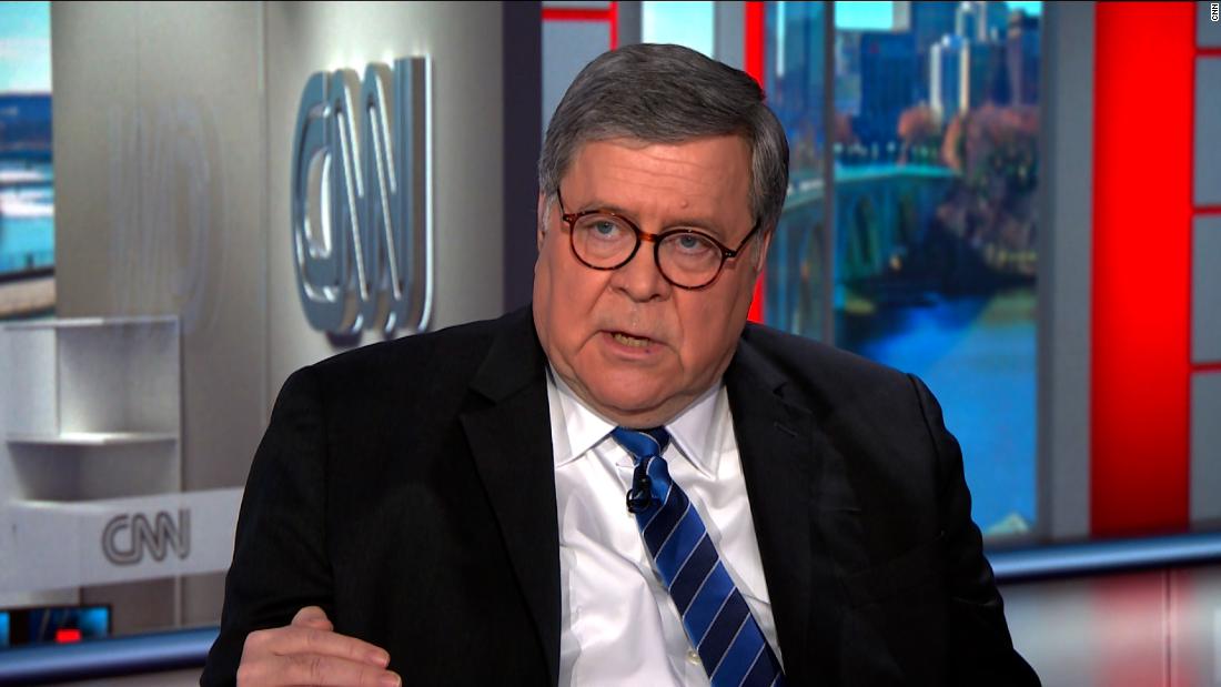 Bill Barr: Former attorney general says he ‘stands by’ his election fraud comments – CNN Video
