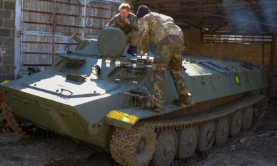 Inside the Kyiv junkyard that recycles Russian weapons for Ukrainian forces