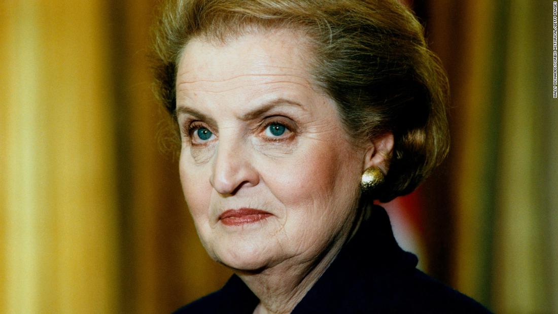 Madeleine Albright, first female US secretary of state, dies