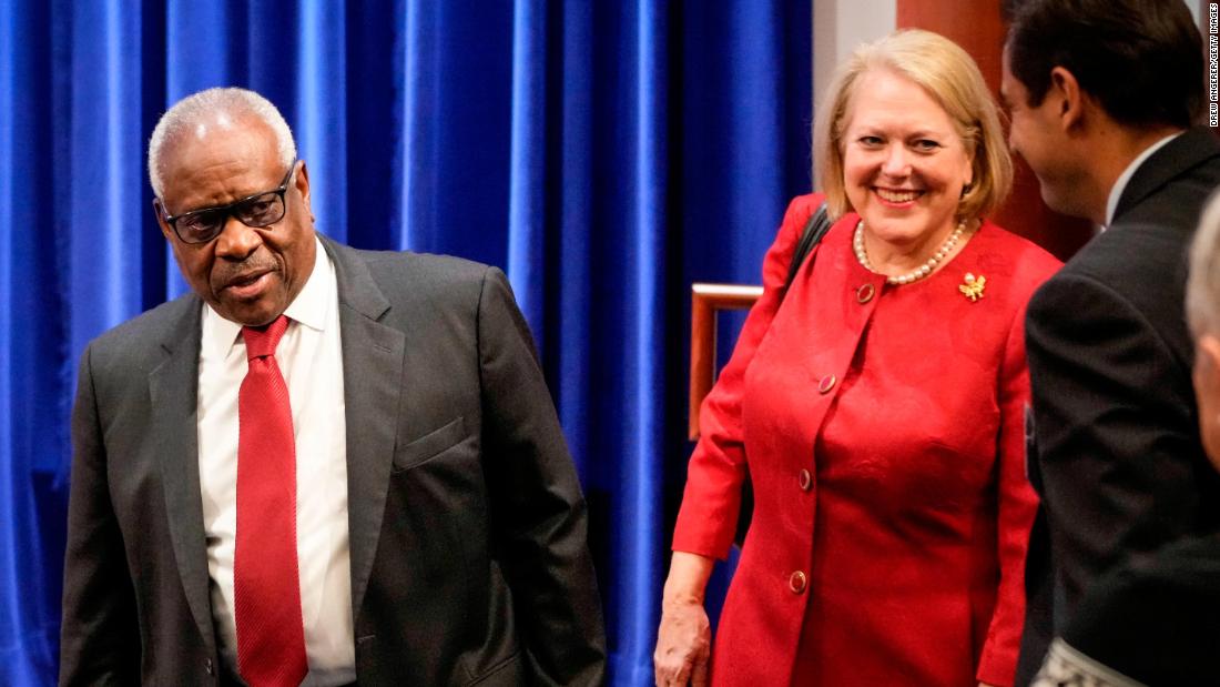 What do Ginni Thomas’ texts mean for Justice Thomas? At the Supreme Court, it’s up to him.