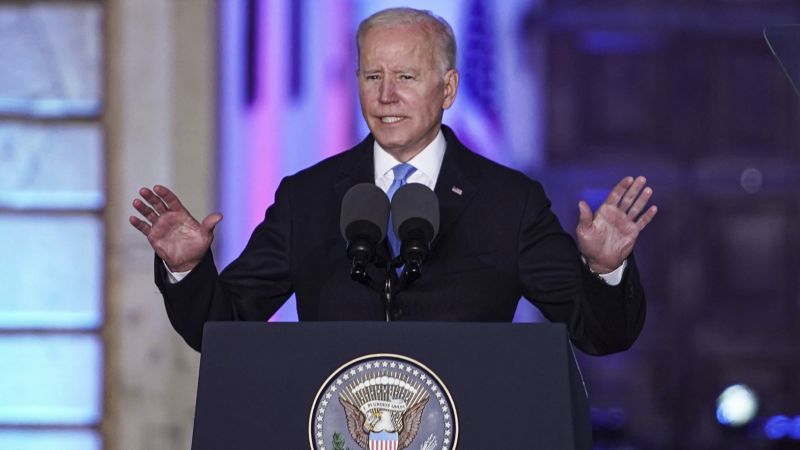 How Biden’s 9 unscripted words could impact the war in Ukraine | CNN Politics