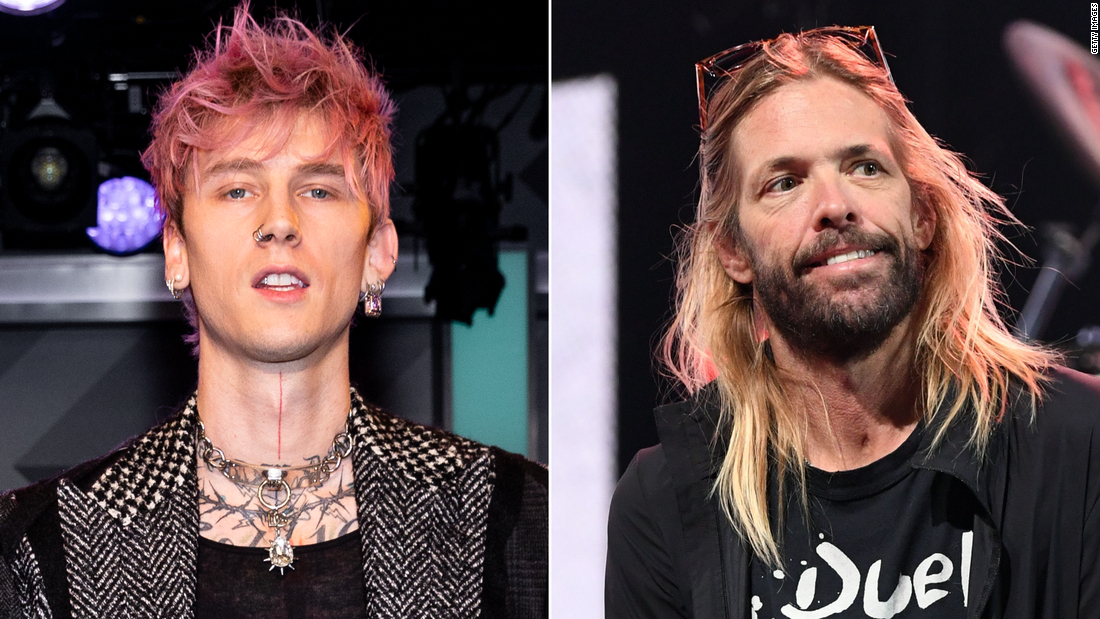 Machine Gun Kelly recalls being with Taylor Hawkins days before he died