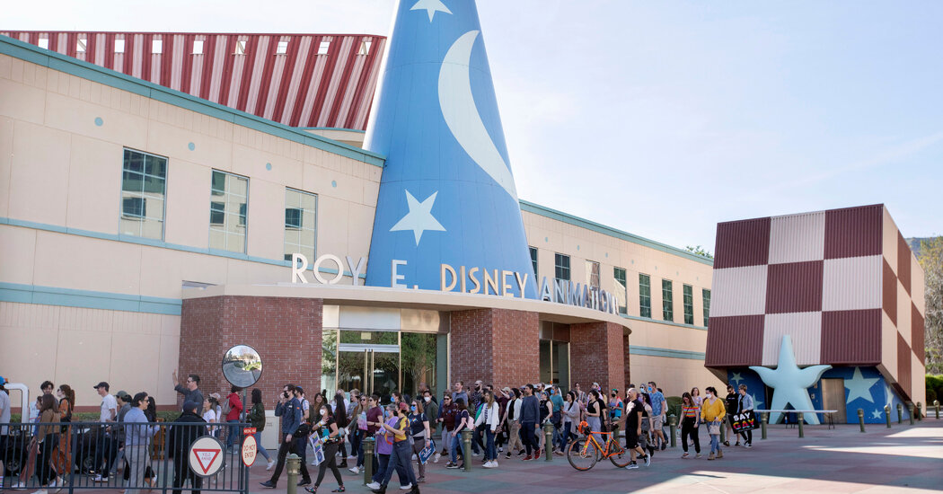 Disney Employees Walk Out Amid Furor Over Florida Legislation