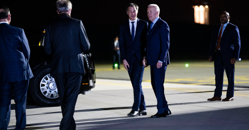 As Biden Visits Europe Over Crisis, NATO Says It’s Doubling Eastern Flank Forces