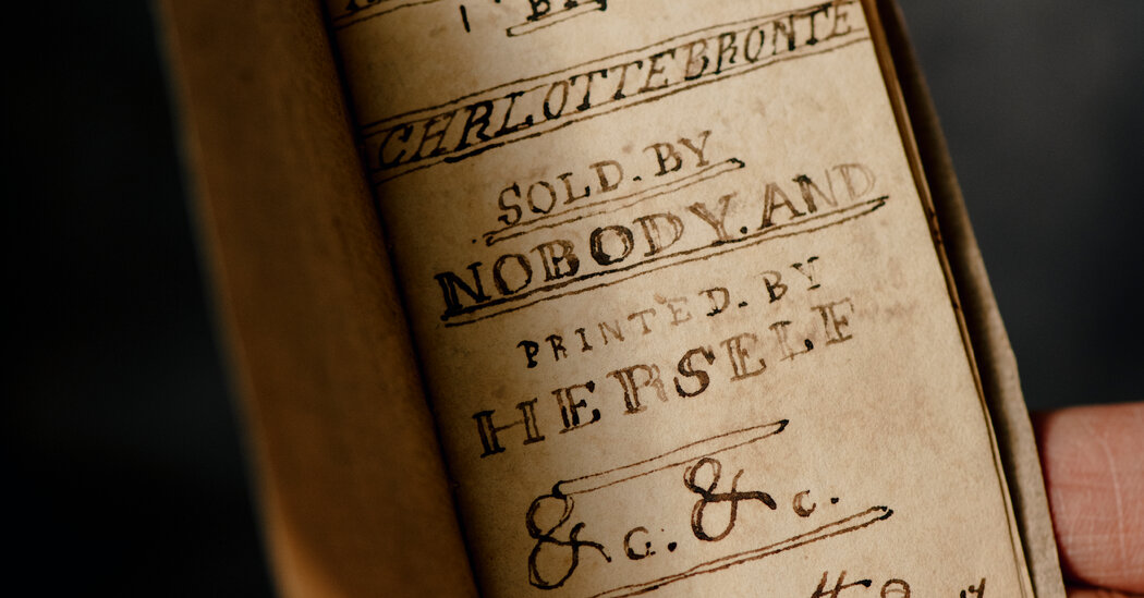 A Tiny Brontë Book, Lost for a Century, Resurfaces