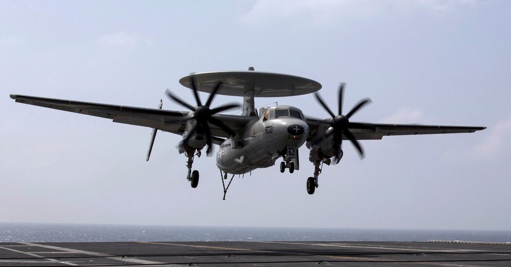 Navy Plane Crashes in Virginia, Killing One Crew Member