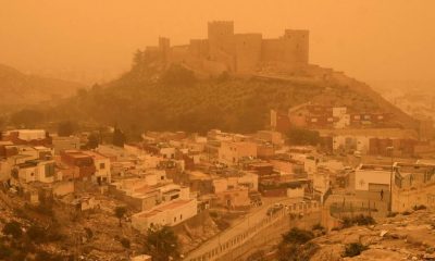 Climate graphic of the week: Saharan dust storm swirls across Europe