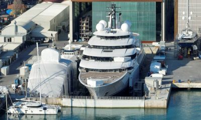 Italian authorities search for clues about superyacht linked to Putin