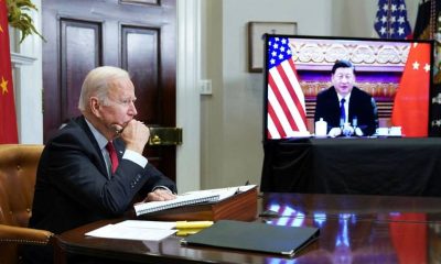 Joe Biden to warn Xi Jinping of US retaliation if China acts to support Russia