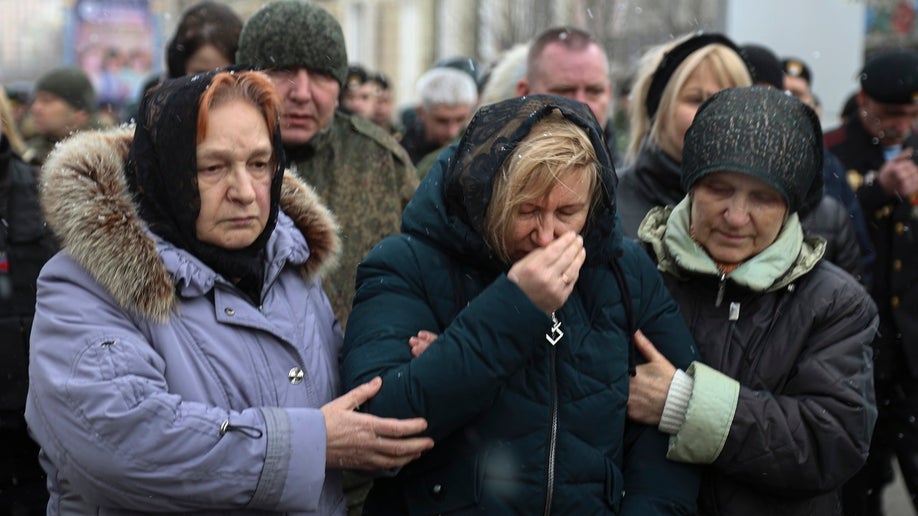 Relatives of Col. Vladimir Zhoga