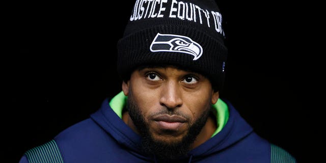 Bobby Wagner of the Seattle Seahawks looks on before the game against the Detroit Lions at Lumen Field on Jan. 2, 2022 in Seattle, Washington.
