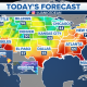 Severe stormy weather, tornadoes forecast across US