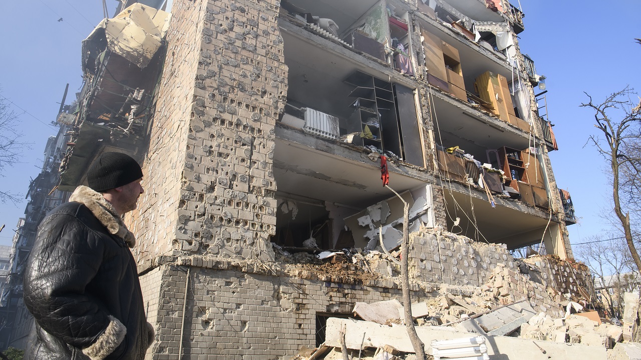 Ukraine, Russia war: Photos show devastation, death as Kyiv attacks leave residential district in ruin