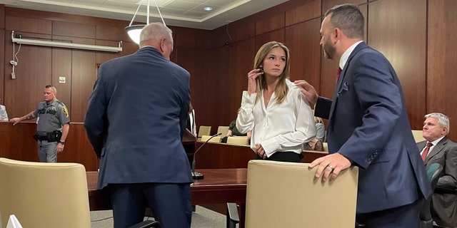 Ava Majury in a Collier County court on March 28, 2022. (Credit: Fox News/ Audrey Conklin)