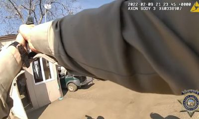 California police body camera video shows deadly shooting of suspect in knifepoint hostage situation