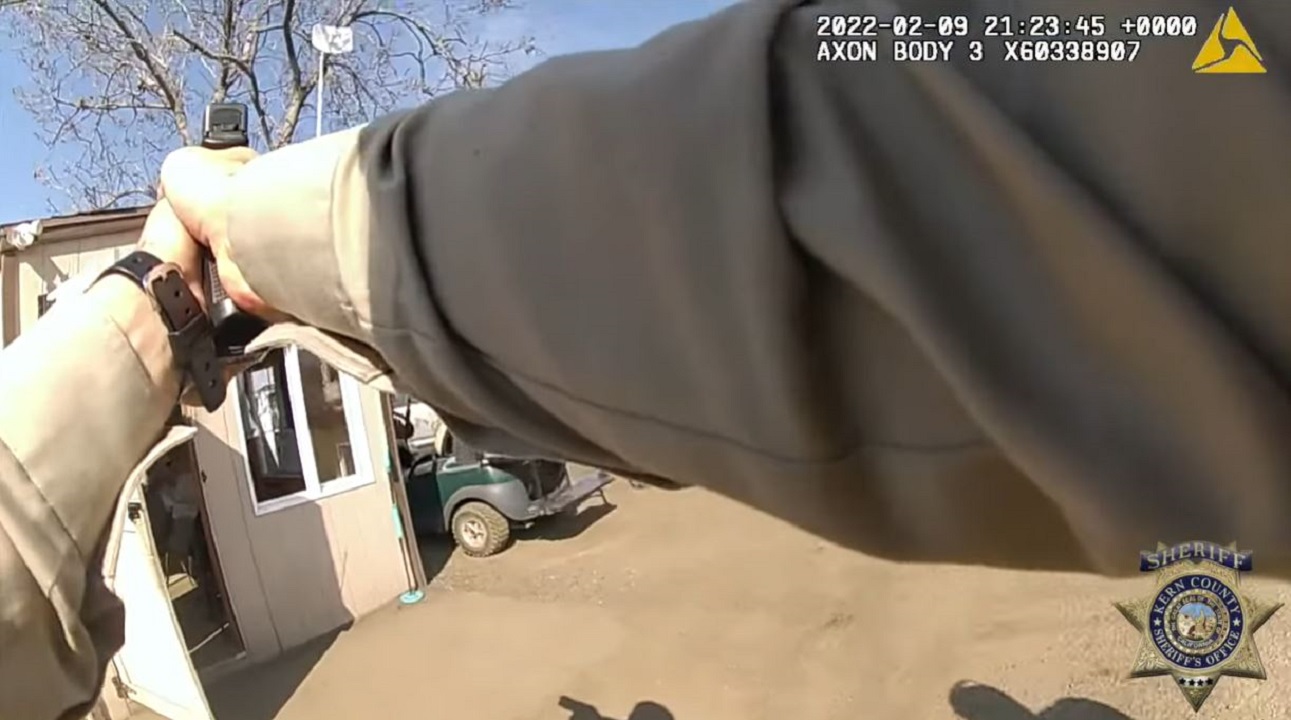 California police body camera video shows deadly shooting of suspect in knifepoint hostage situation