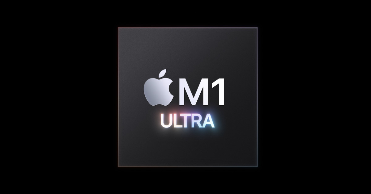 Apple’s new M1 Ultra aims to beat Nvidia’s RTX 3090