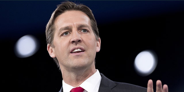 Sen. Ben Sasse, R-Neb., speaks during the annual Conservative Political Action Conference (CPAC) 2016 at National Harbor in Oxon Hill, Maryland, outside Washington, March 3, 2016. 