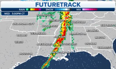 Severe weather forecast for Gulf Coast as Mississippi, Ohio, Tennessee valleys impacted by thunderstorms