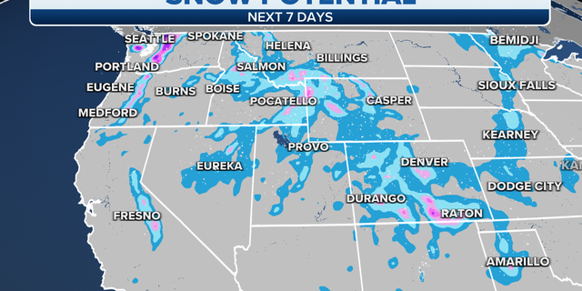 Western snow potential