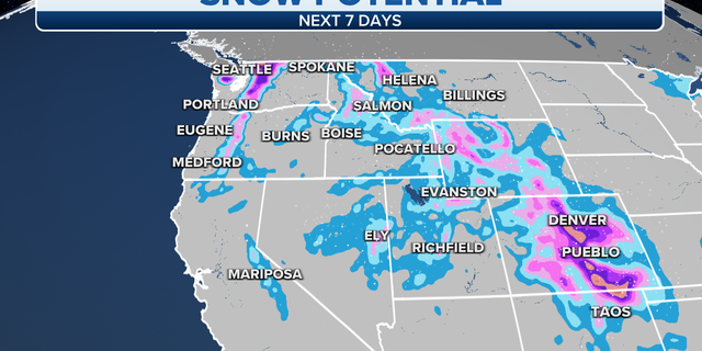 Western snow potential