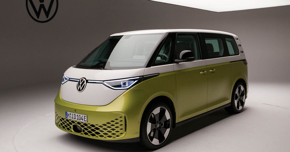 2024 Volkswagen ID Buzz electric microbus revealed: less flower, more power