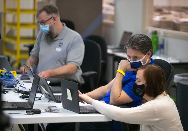 Maricopa election machines had no internet connection