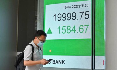 Chinese stocks retreat after US and Europe post gains