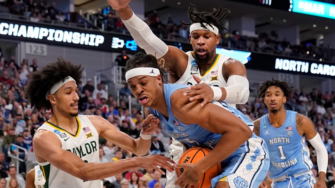 Defending champ Baylor’s furious comeback not enough, falls to UNC in March Madness