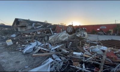 ‘It felt like two seconds and it was over’ | Area hard hit by Katrina now dealing with tornado’s aftermath