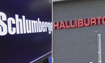 Houston-based companies Schlumberger and Halliburton suspend operations in Russia