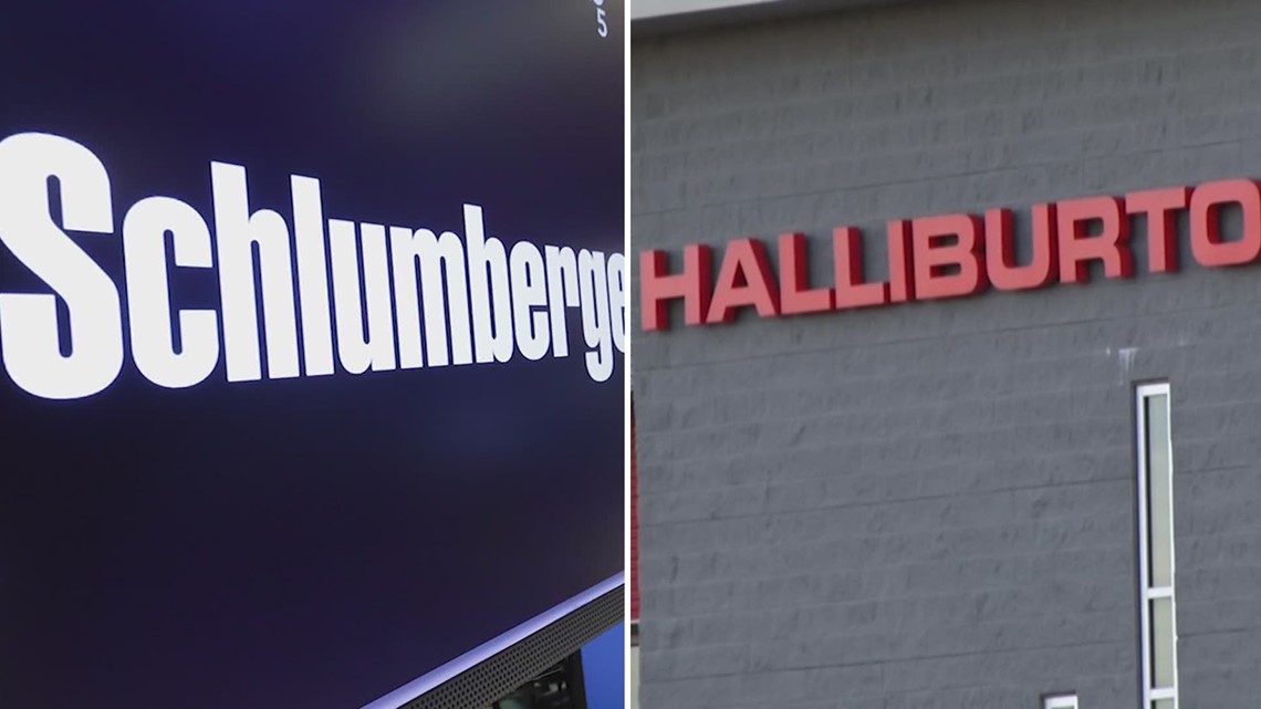 Houston-based companies Schlumberger and Halliburton suspend operations in Russia