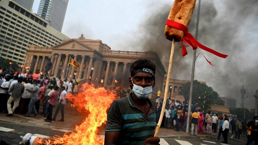 Sri Lanka forced into IMF U-turn after financial crisis sparks protests