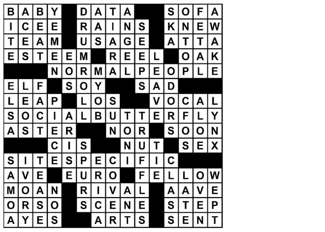 USA TODAY Network newspaper crossword, sudoku puzzle answers today