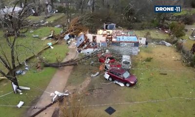 Relief efforts underway in Texas, Louisiana after tornadoes tear through both states