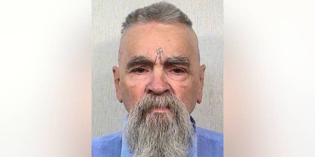 Prison photo of serial killer Charles Manson taken in 2014. (California Department of Corrections and Rehabilitation via AP, File)