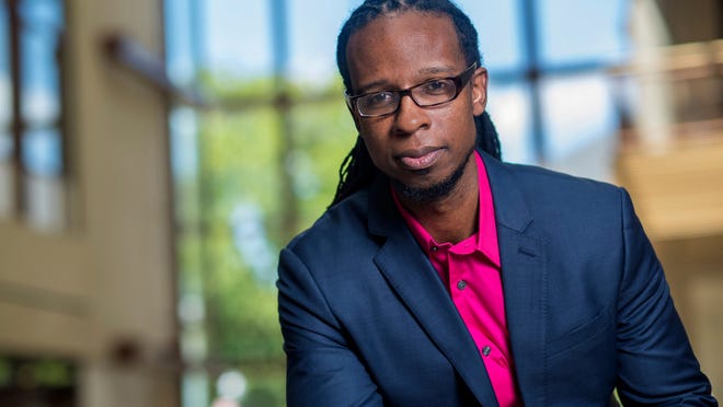 In this undated photo provided by American University, Ibram X. Kendi, author of "Antiracist Baby," poses for a portrait. After a week of riots and looting over the loss of George Floyd, the Minneapolis black man who died after a police officer pressed his knee into his neck for more than eight minutes as he pleaded for air, parents are struggling to have the talk in this volatile moment, along with many others around race and racism.