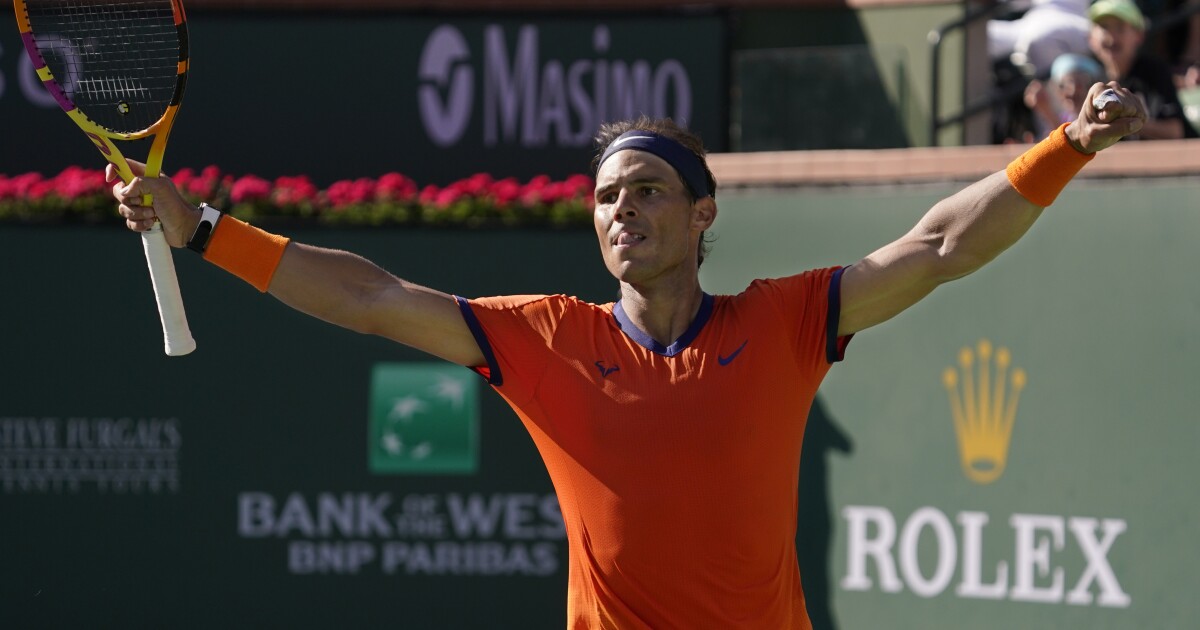 Elliott: Rafael Nadal prevails at BNP Paribas Open despite foot pain